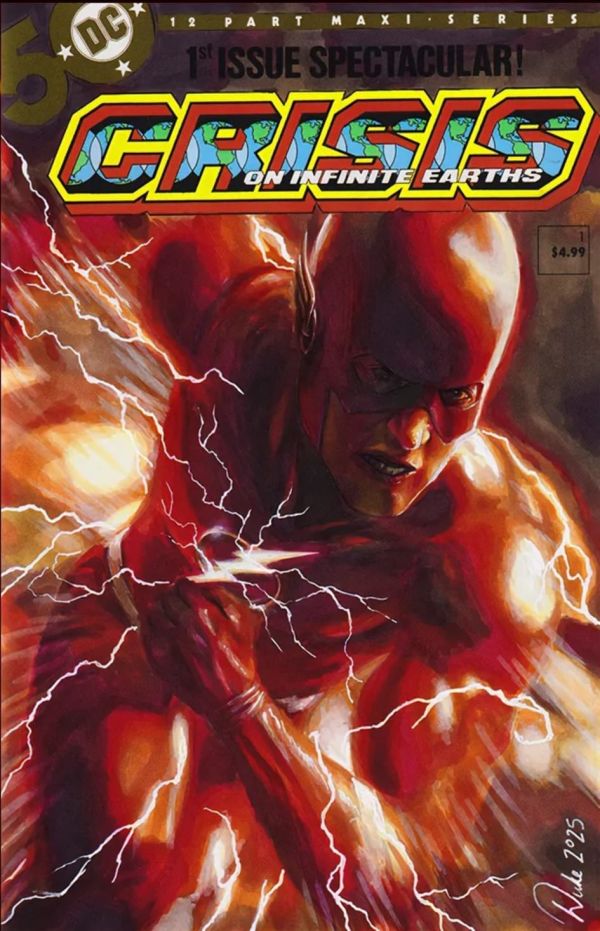Image for Crisis on Infinite Earths Flash Sketch Cover by Duke
