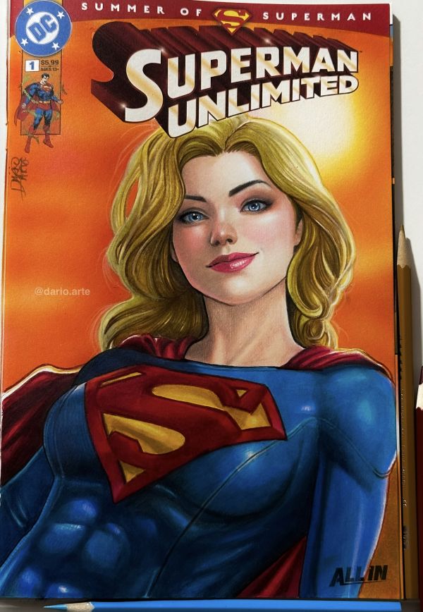 Image for Supergirl Sketch Cover