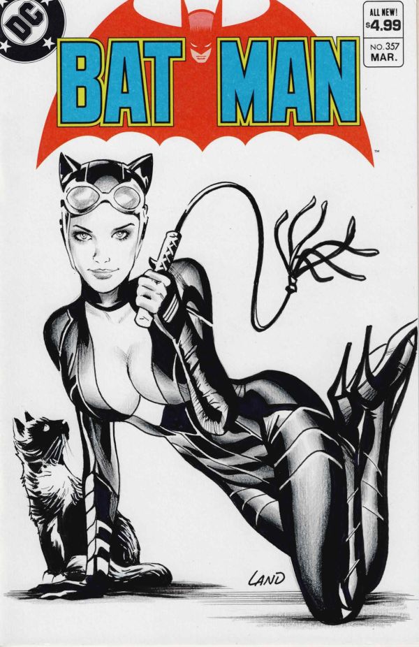 Image for Catwoman Sketch Cover by Greg Land