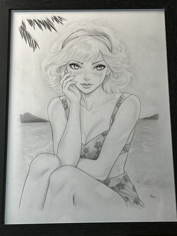 Image for  Betty & Veronica #40 Published Original cover art by Courtney Costello