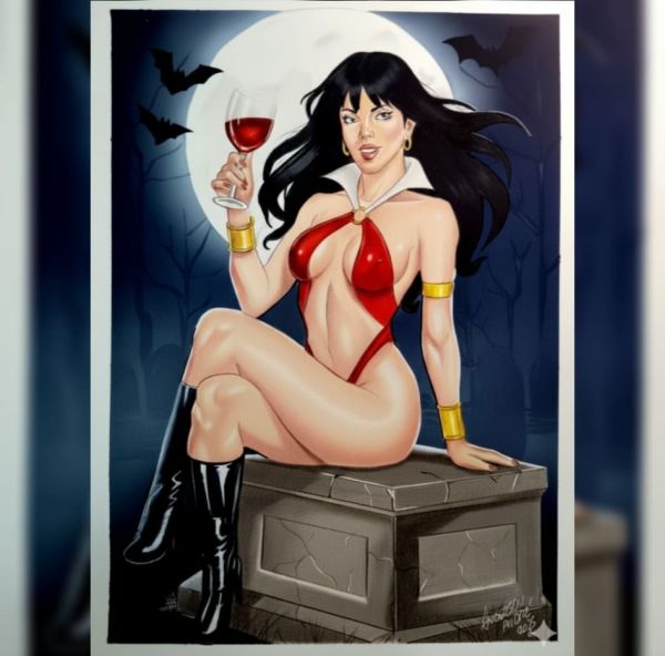 Image for Vampirella Pin Up Art