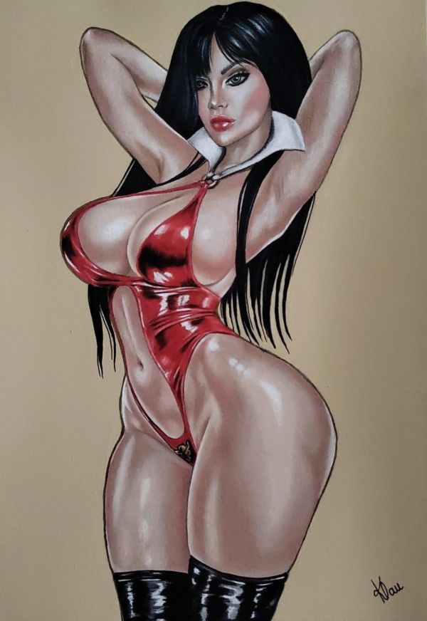 Image for Vampirella Pin Up Art