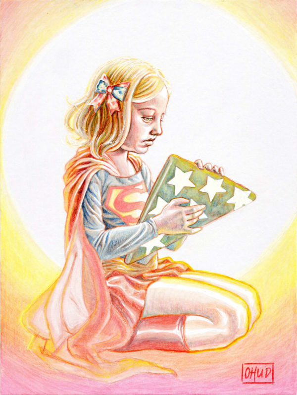 Image for Supergirl Veteran's Day Tribute Illustration