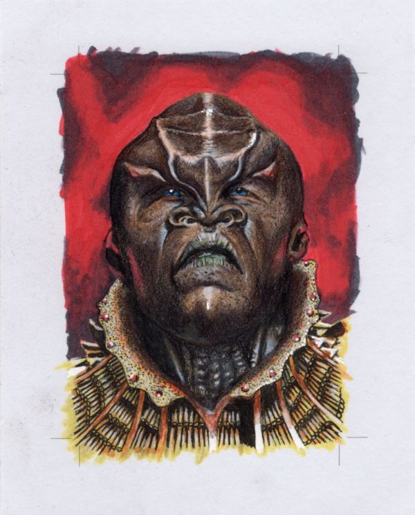 Image for Klingon Portrait Illustration