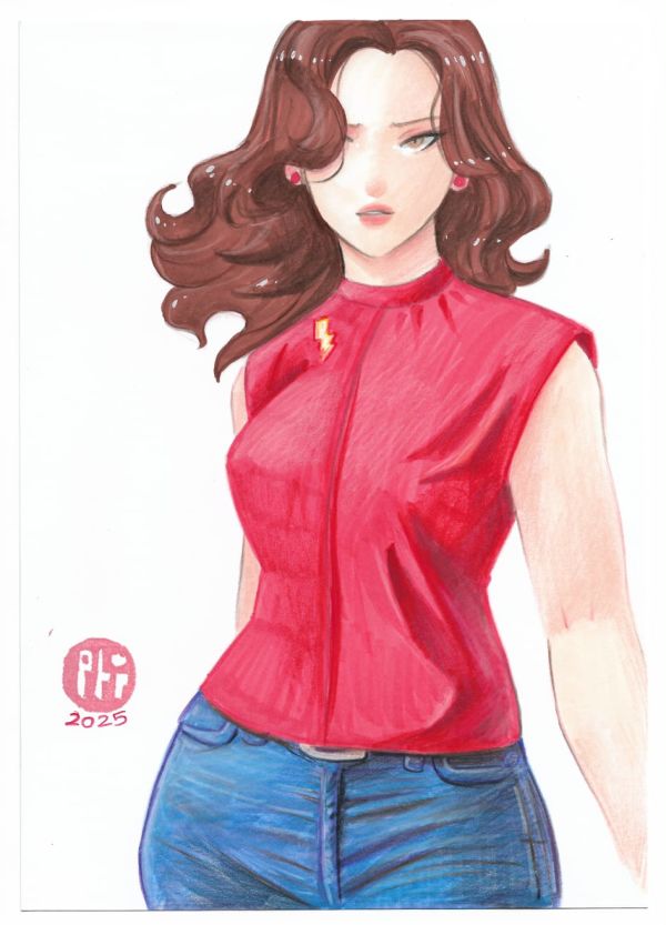 Image for Arttrober day 29- Mary Marvel, SHEIN