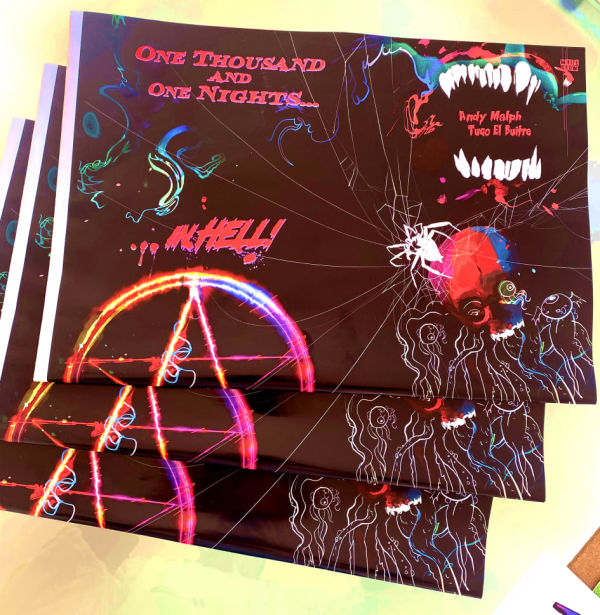 Image for 1001 NIGHTS... IN HELL! #1 "Separate Waste Collection"