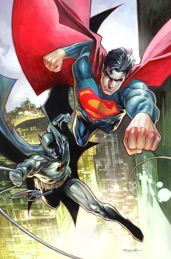 Image for Worlds Finest issue 32 cover