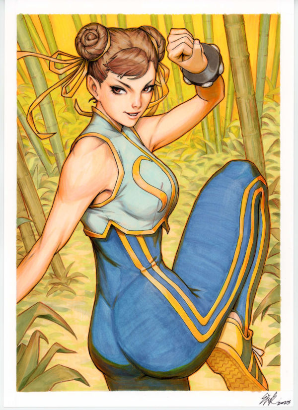Image for Arttrober 2025 - Chun Li (SF Alpha)
