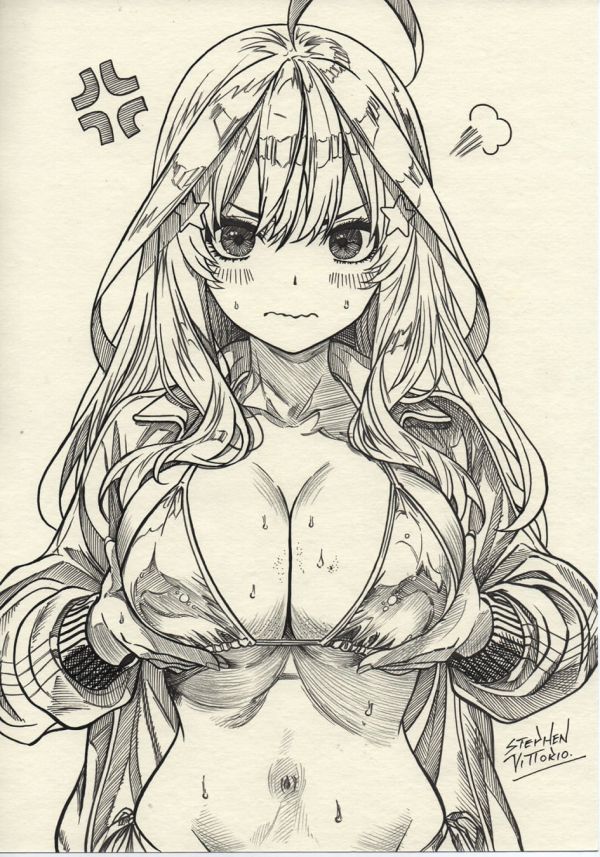 Image for ANIME GIRL Pinup by Stephen Vittorio