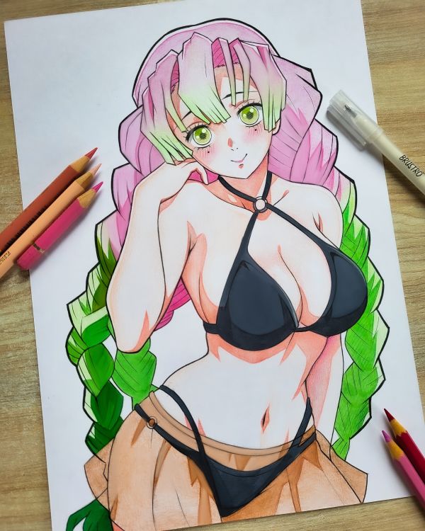 Image for Mitsuri Kanroji ❤️ [Original Art]