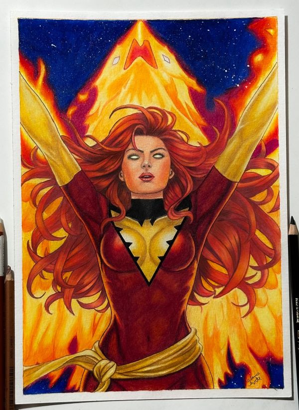 Image for Dark Phoenix Illustration  by Nena art 