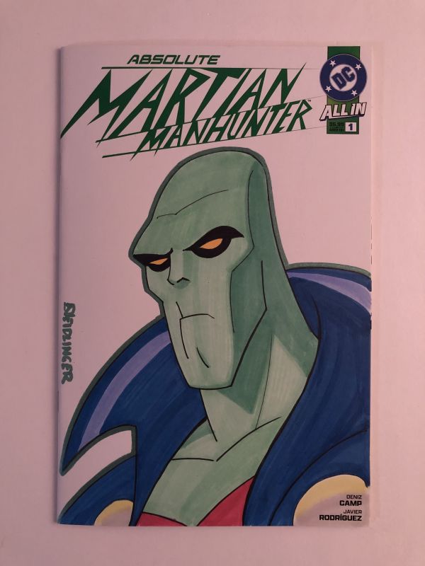 Image for Martian Manhunter Sketch Cover