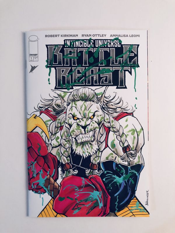 Image for Battle Beast Wraparound Sketch Cover