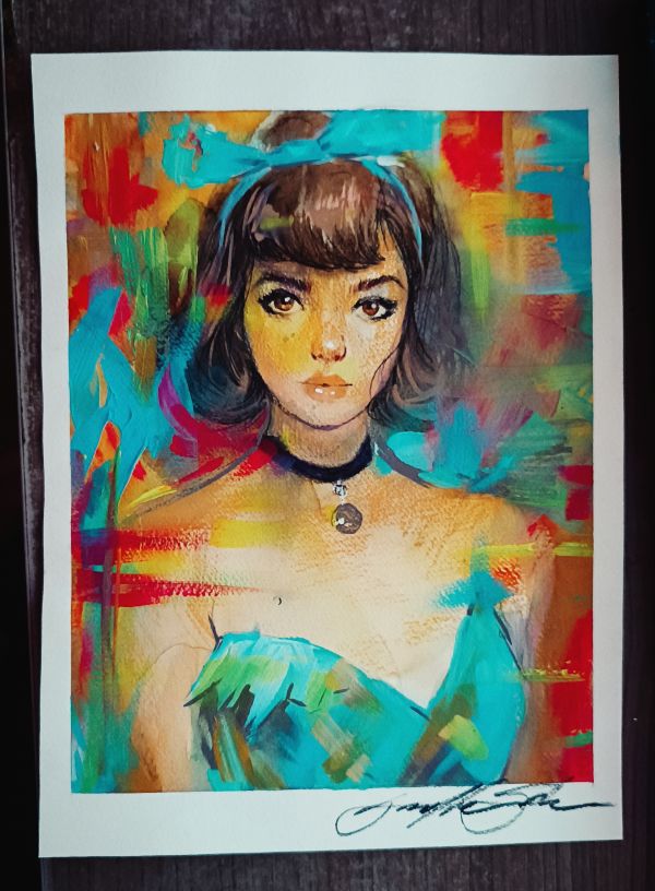 Image for Betty (Flintstones)  by Guilherme Silva - 9,3" x 12"