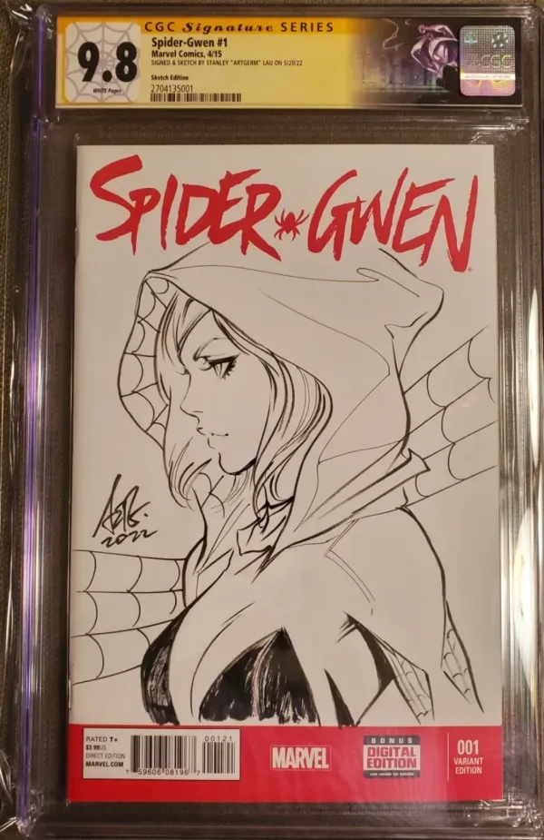 Image for Spider-Gwen #1 Signed Sketch Cover