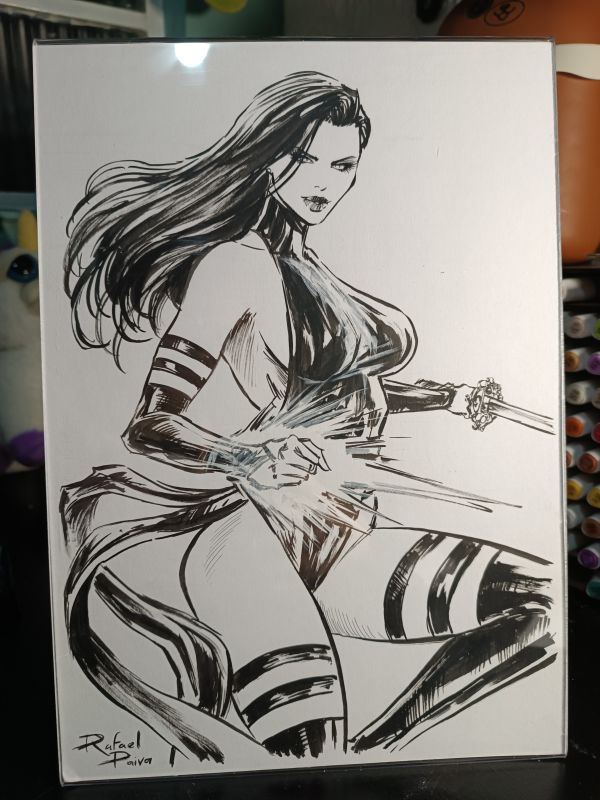 Image for Psylocke 9"12 by Rafael Paiva 