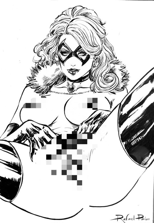 Image for Black Cat 9"12 by Rafael Paiva 