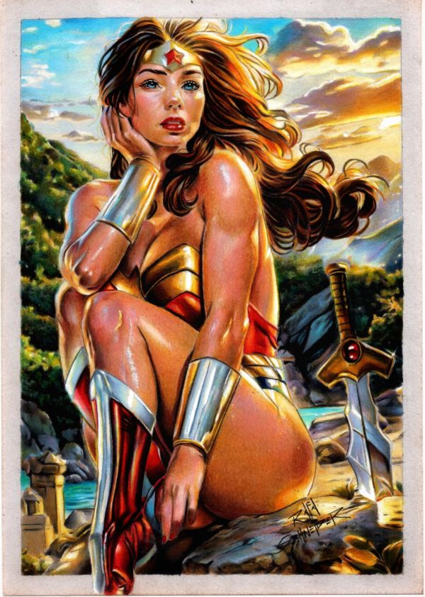 Image for Wonder woman by Rafa Schneider 