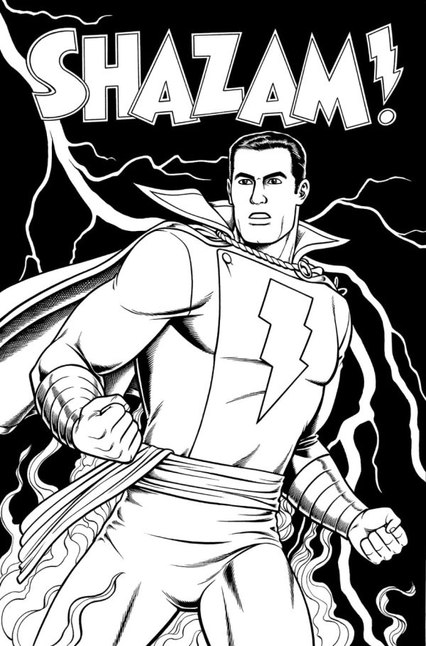 Image for 11x17Logo Shazam Pin Up