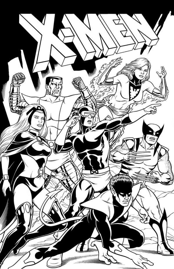 Image for 11x17Logo X-Men Pin Up