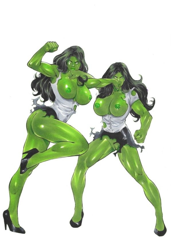 Image for She-Hulk vs She-Hulk "9x12"