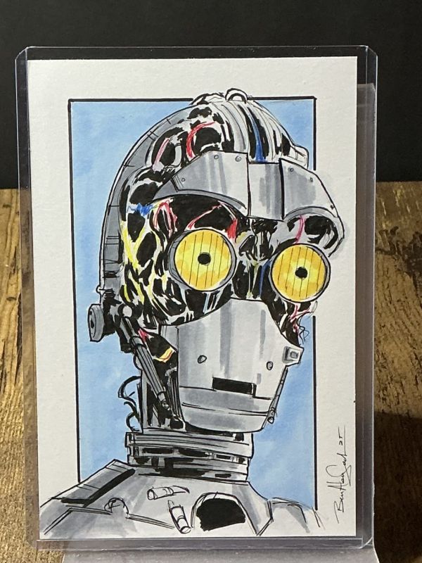 Image for C-3PO Star Wars Sketch