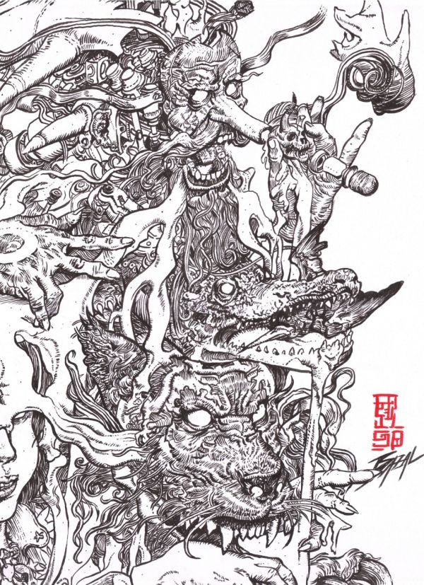 Image for Fearmonger / Bazal. 11,7x16,5 in.