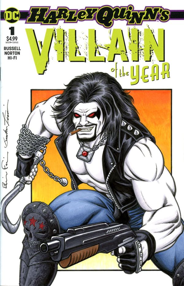 Image for LOBO Harley Quinn Villain of the Year SKETCH COVER