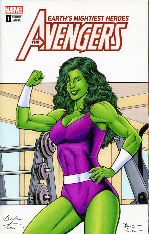 Image for Avengers SHE-HULK Sketch Cover