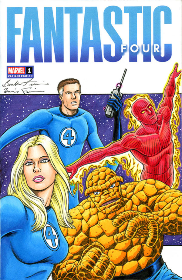 Image for FANTASTIC FOUR Sketch Cover