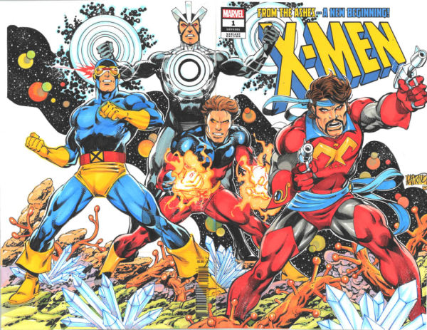 Image for The Summers (Vulcan, Cyclops, Havok and Corsair) sketch cover by Anthony Castrillo