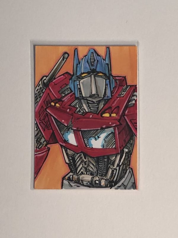 Image for Optimus Prime Sketch Card