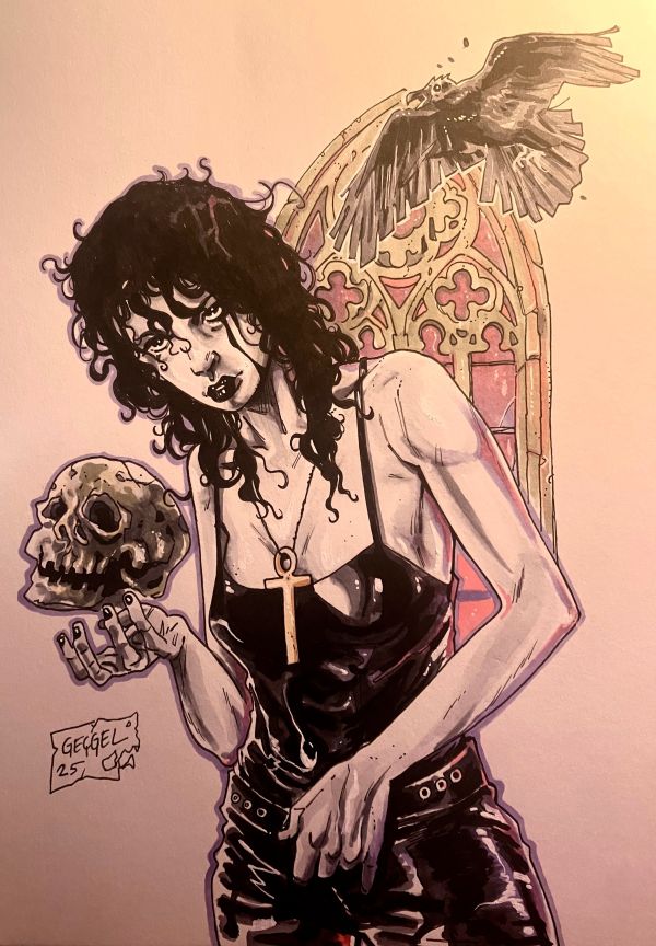 Image for Death from Sandman 8x11 Illustration
