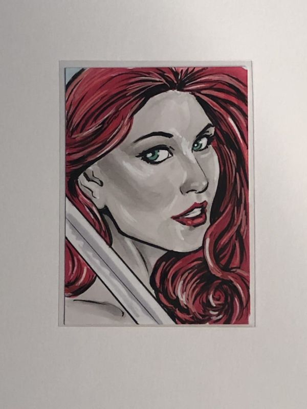 Image for 50th Anniversary Red Sonja Sketch Card