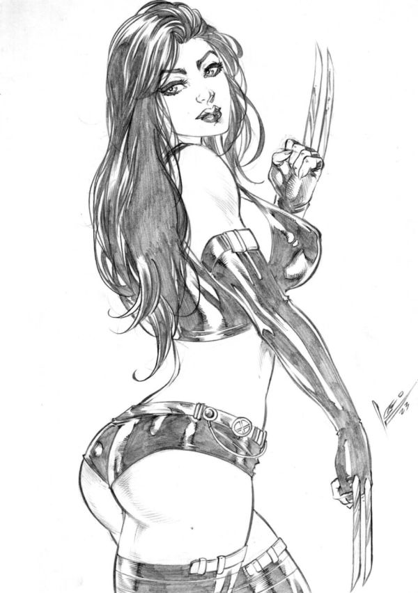 Image for X-23 Pencil Sketch