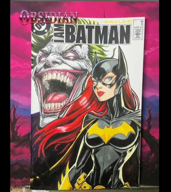 Image for Batgirl and Joker Sketch Cover