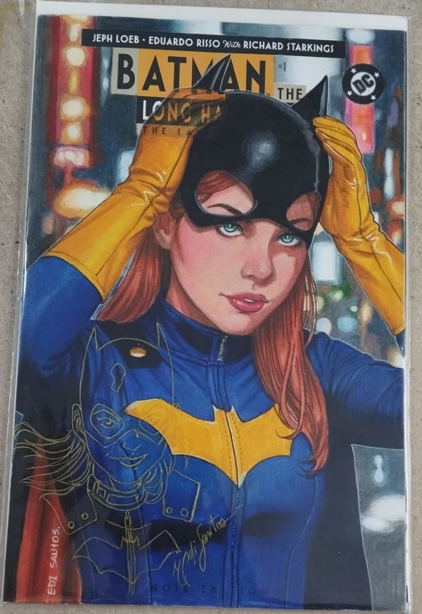 Image for Batgirl - Original Cover Art in Sketch Batman the long halloween 