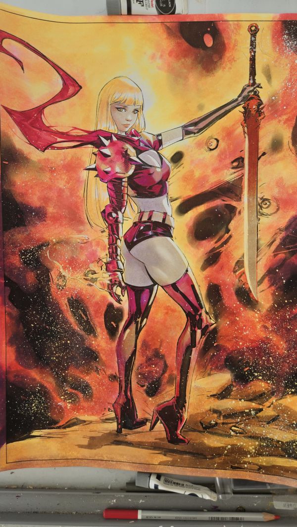 Image for Magik X-Men Illustration by Iago Maia