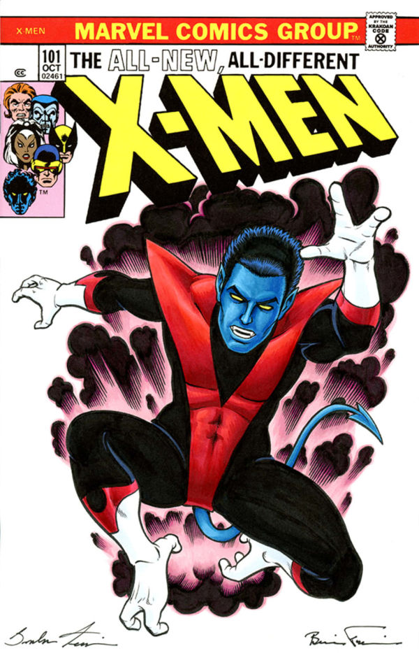 Image for X-Men #101 featuring NIGHTCRAWLER Sketch Cover