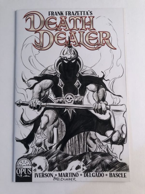 Image for Death Dealer Cover Sketch
