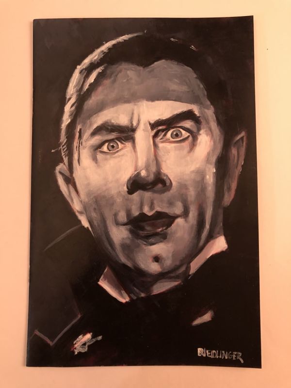Image for Dracula Portrait sketch cover