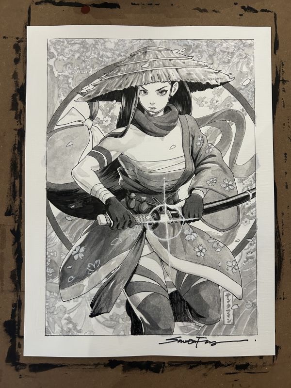 Image for Demon Days Psylocke Original Art