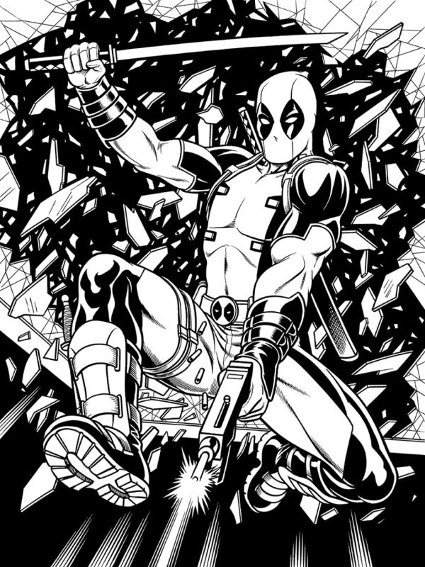 Image for 9x12 DEADPOOL Pin-Up