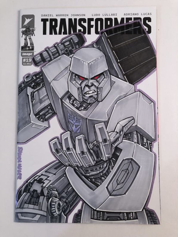 Image for Megatron Transformers Sketch Cover