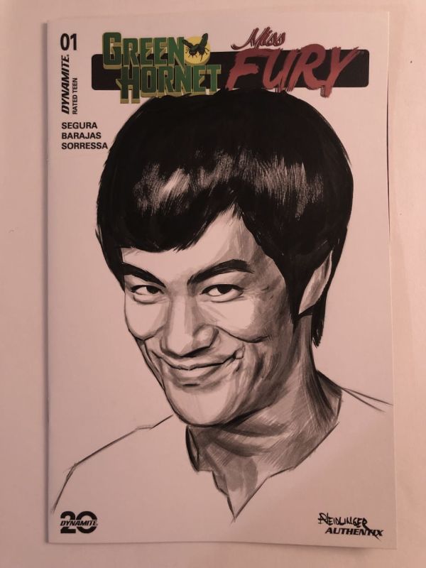 Image for Green Hornet/Bruce Lee Sketch Cover