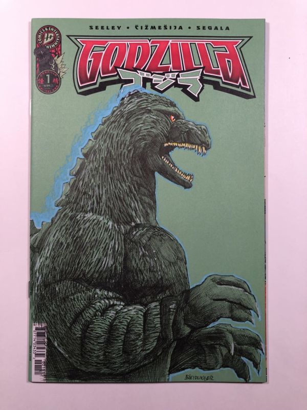 Image for Godzilla Sketch Cover