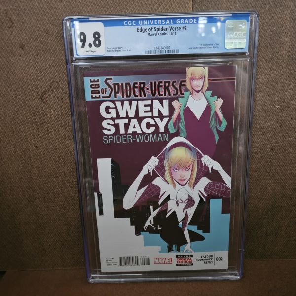 Image for Edge of Spider-Verse #2 First Printing CGC 9.8