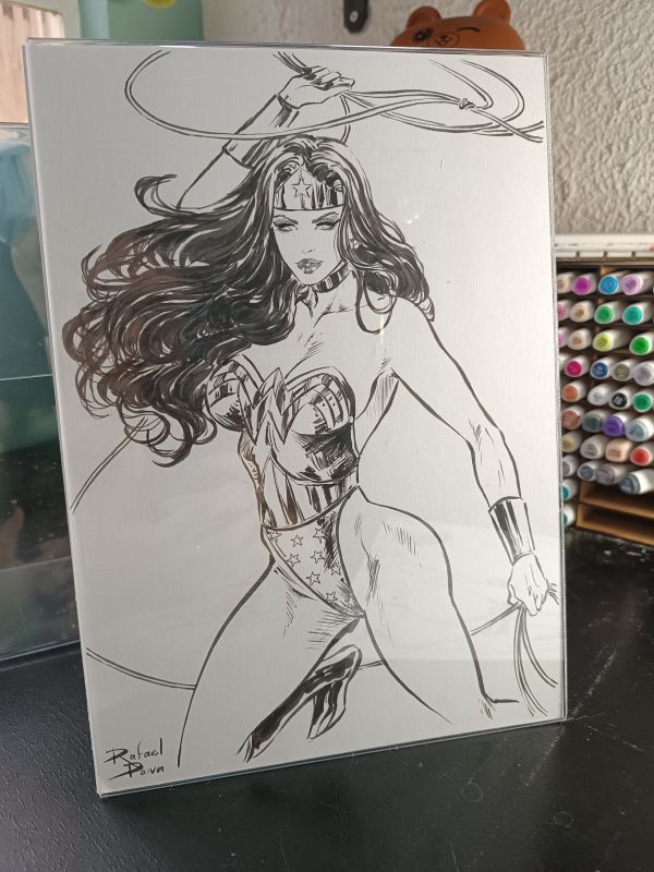 Image for Wonder Woman 9"12  by Rafael Paiva
