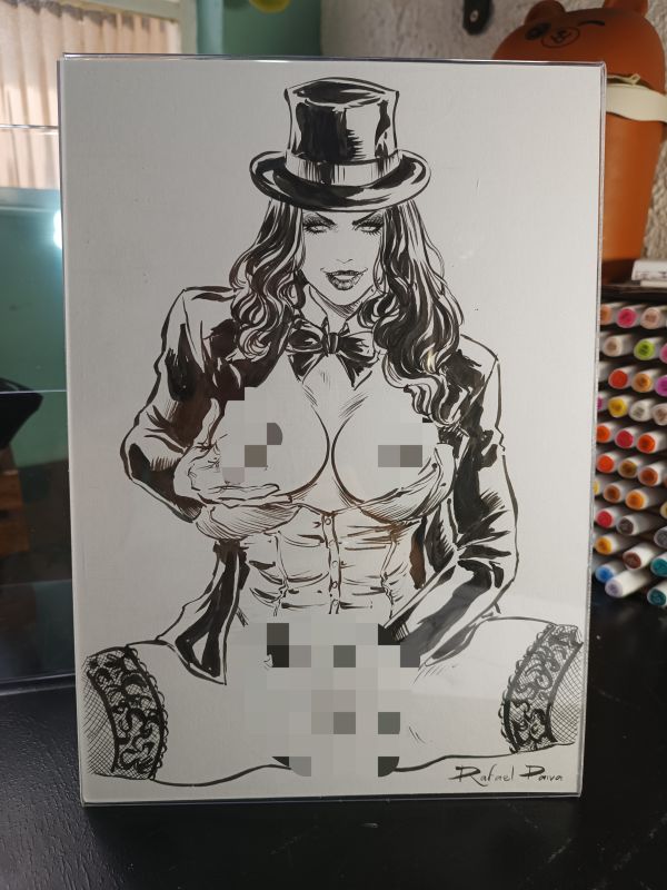 Image for Zatanna 9x12 by Rafael Paiva