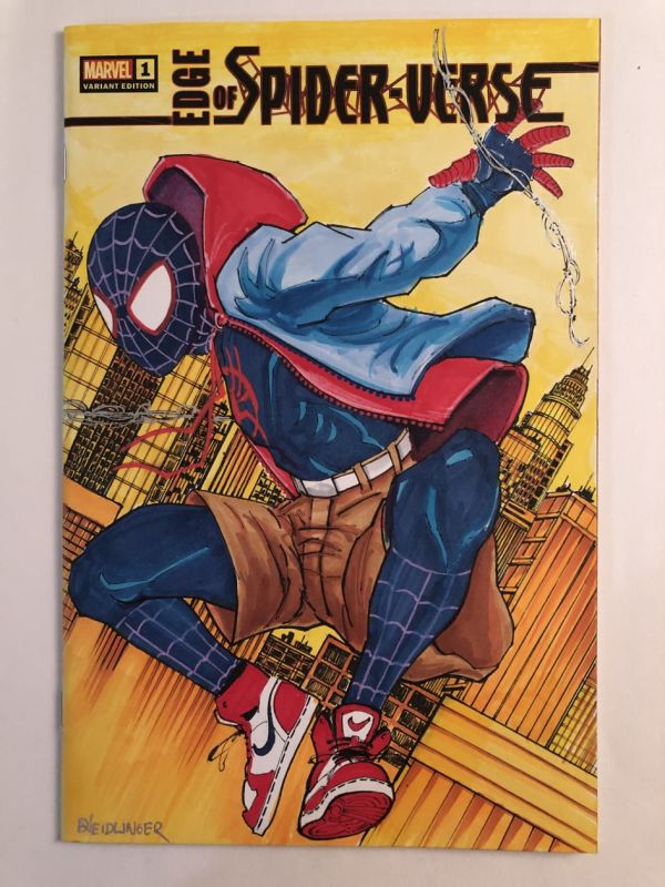 Image for Miles Morales Spider-Man Sketch Cover